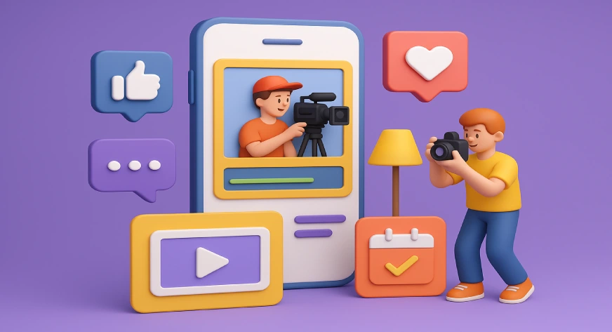 turn events into behind the scnes