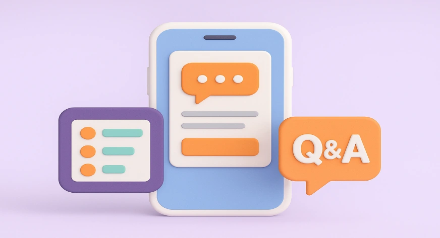 use pools and q&a sessions as content seeds